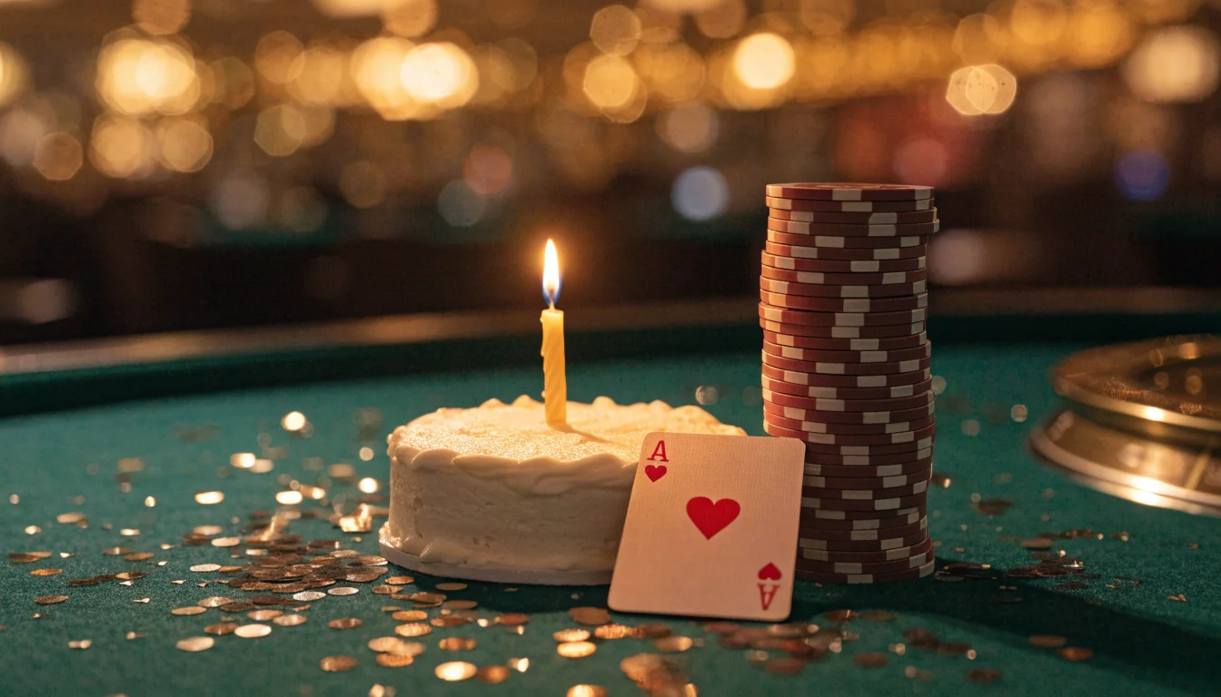 Verjaardag bonus casino: wanneer is het echt?