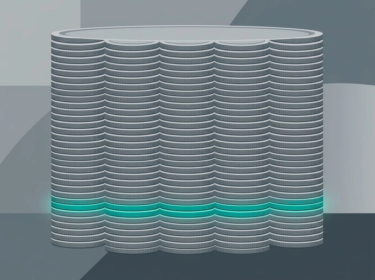 Visualisatie van het kleine aandeel opgelegde boetes dat de Kansspelautoriteit daadwerkelijk int